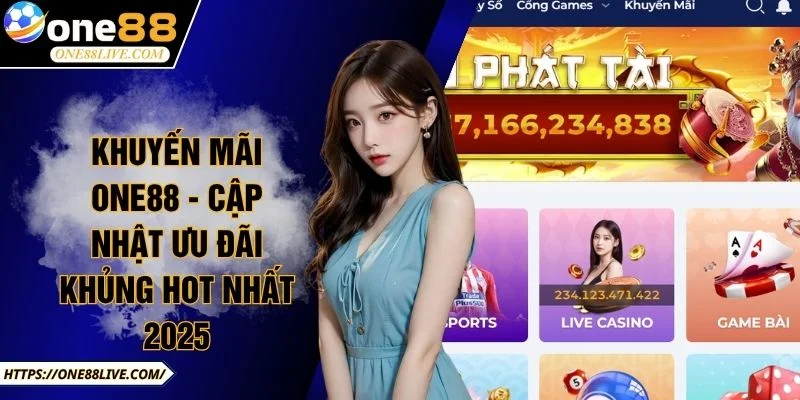 Khuyến Mãi ONE88 - Cập Nhật Ưu Đãi Khủng Hot Nhất 2025